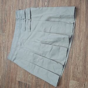 Girls Plus Uniform khaki skirt 16.5